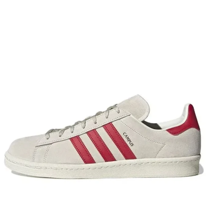 Adidas Campus 80S «off White Collegiate Red»