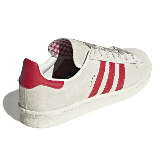 Adidas Campus 80S «off White Collegiate Red»