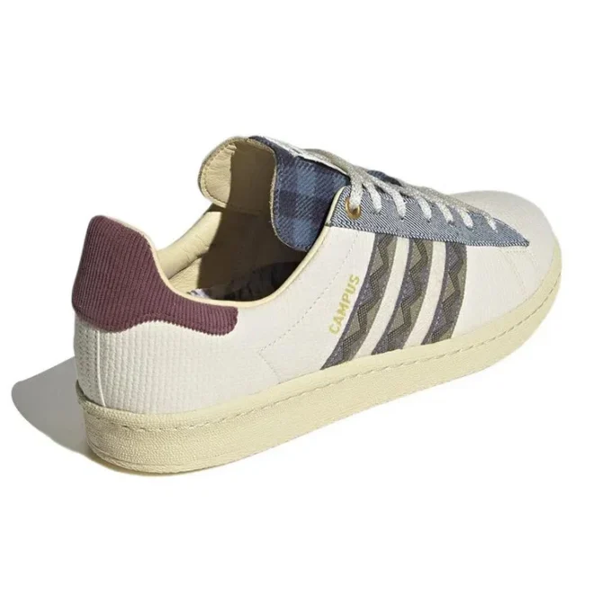 Adidas Campus 80S-sko «Wonder White Orbit Green»
