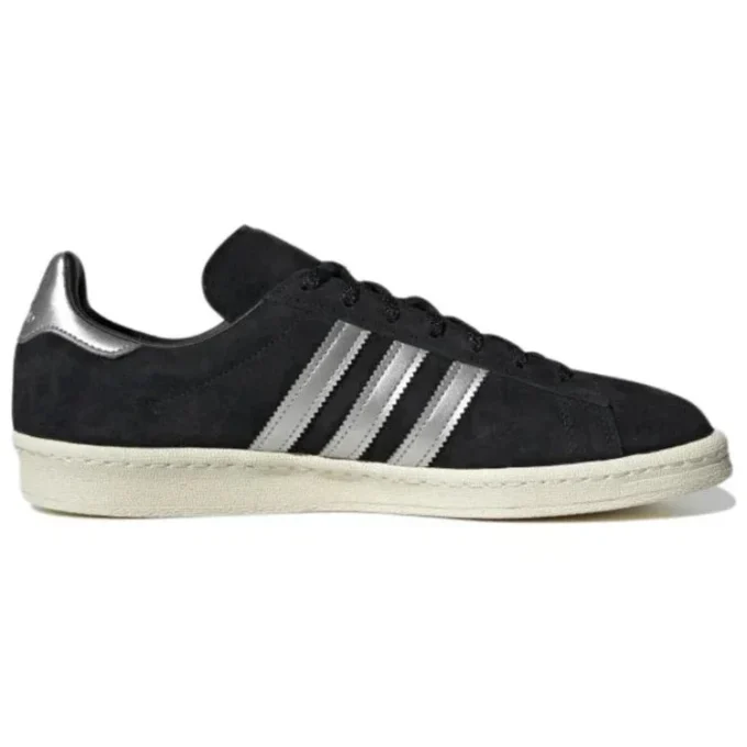 Adidas Campus «Black Metallic Silver»