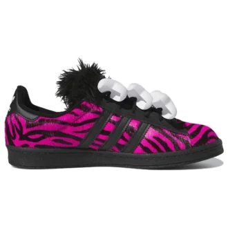 Adidas X Jeremy Scott Campus 80S «Bones – Pink Zebra»