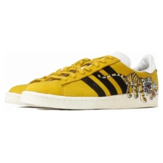 Adidas X Kasina X Kim Jung Gi Campus-sko «Hazy Yellow»