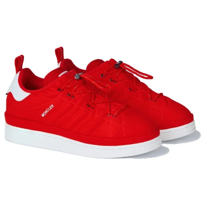 Adidas X Moncler Campus «the Art of Exploration – Solar Red»