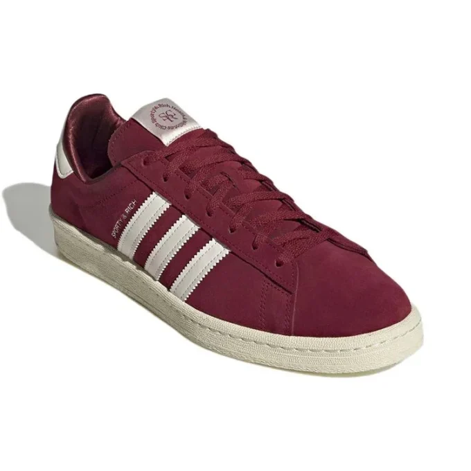 Adidas X Sporty & Rich Campus 80S «Collegiate Burgundy»